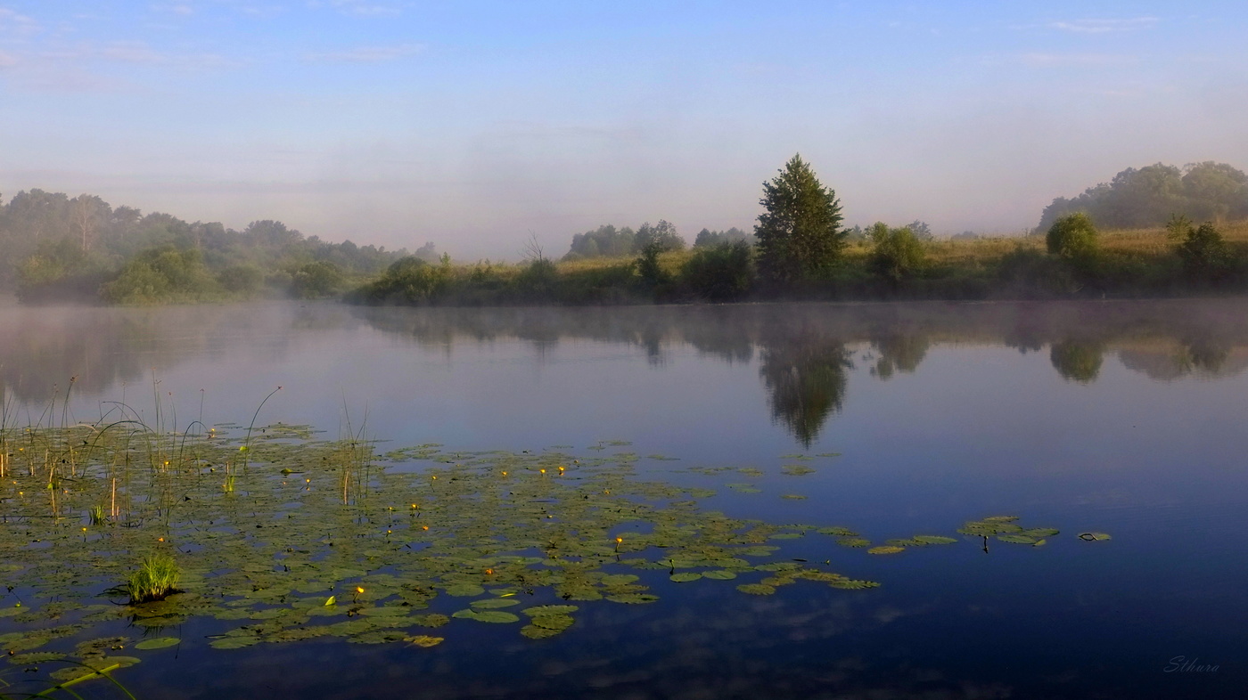 Утренний пейзаж.
