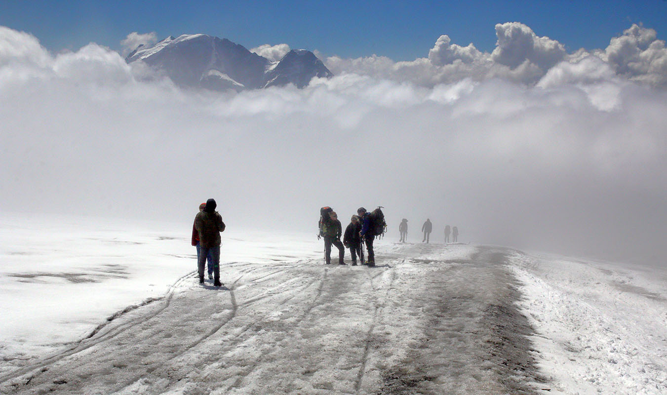 На склонах Эльбруса