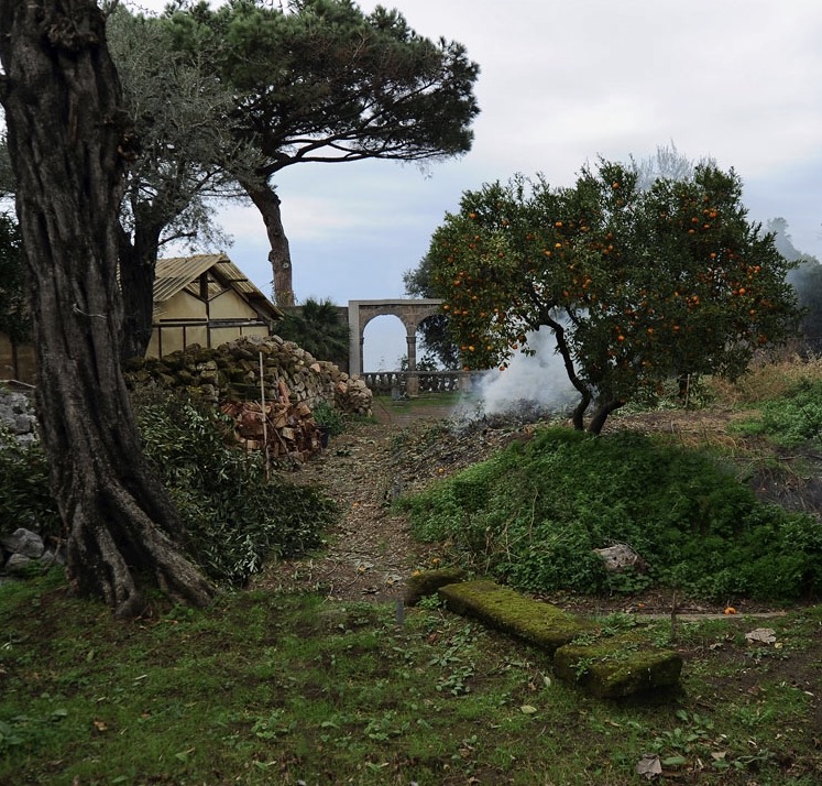 Пейзаж с виадуком *