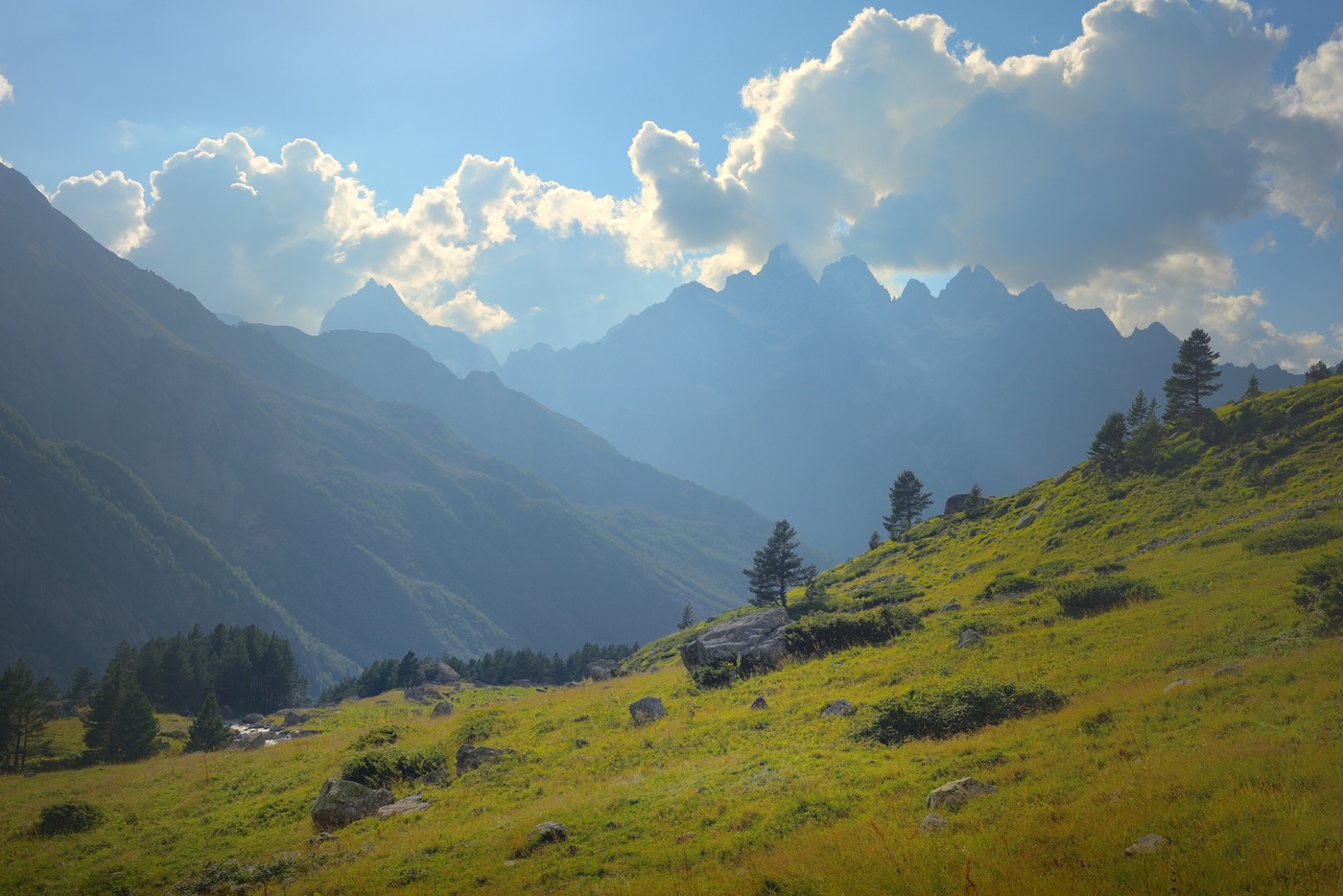 Голубые вершины Нахара