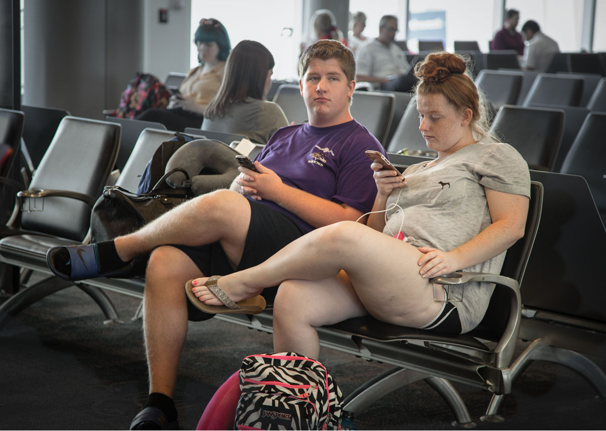 Aэропорт. Долгое ожидание