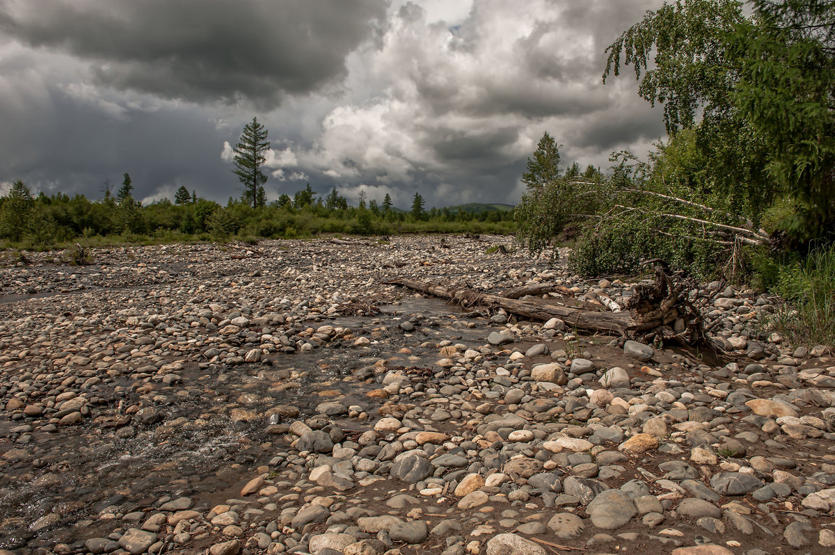 Сухой ручей...