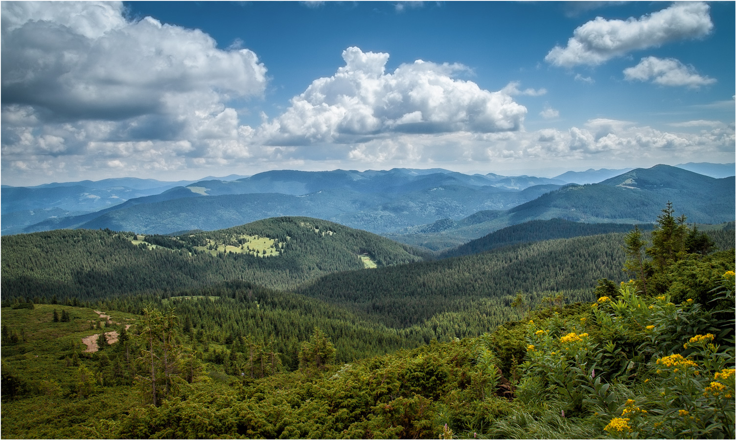 Украинские Карпаты