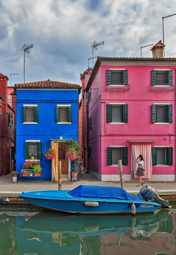 На острове Бурано