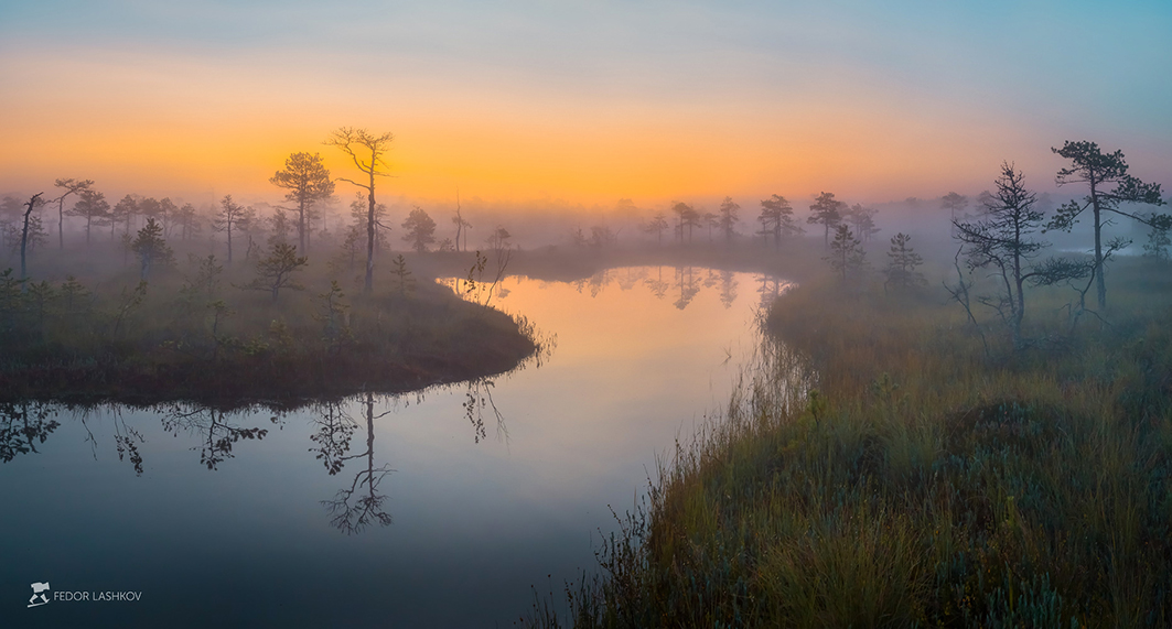 Разгорается заря