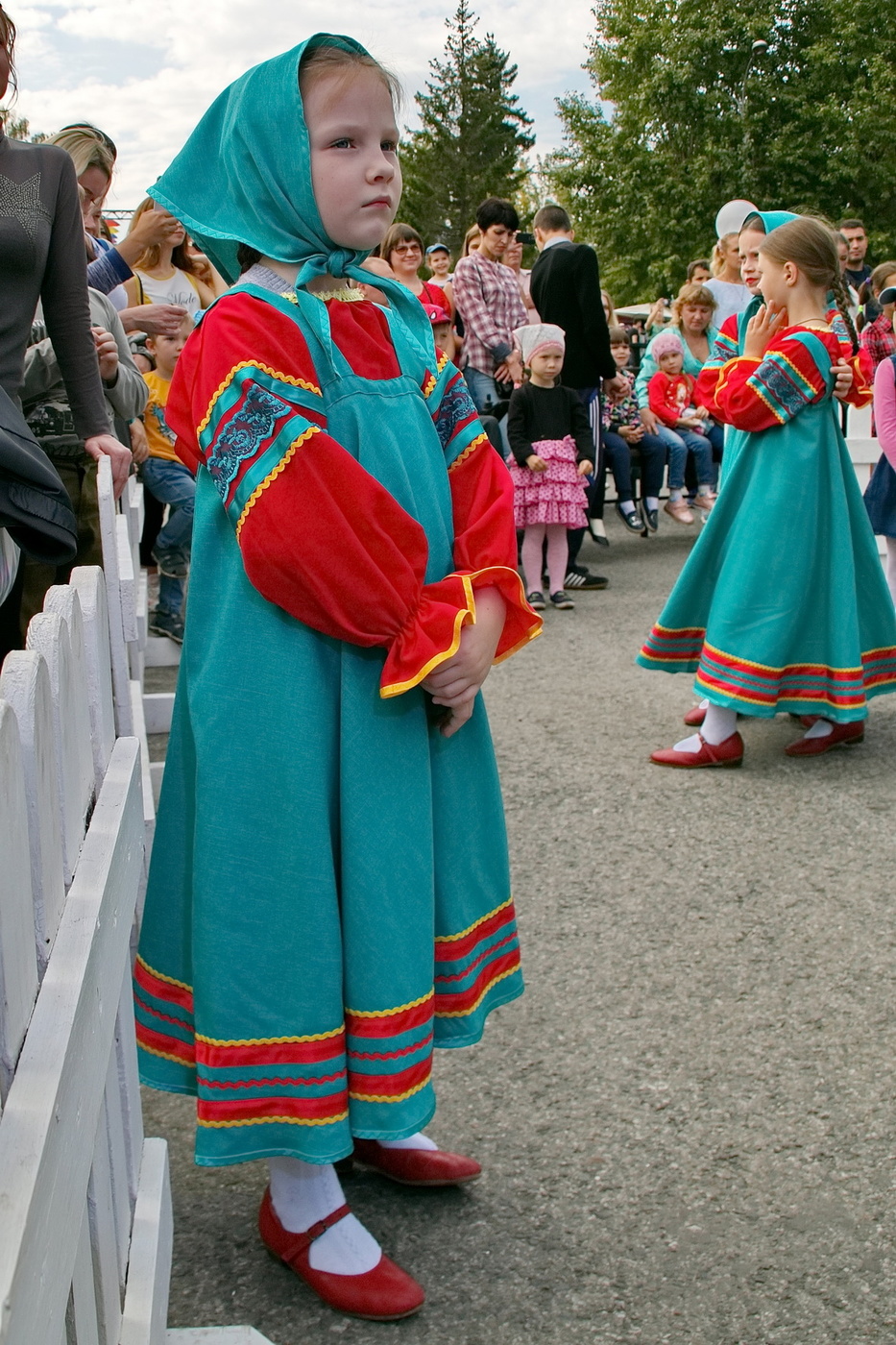 Юная артистка