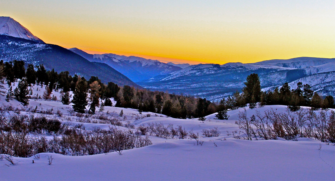 Саянские зори