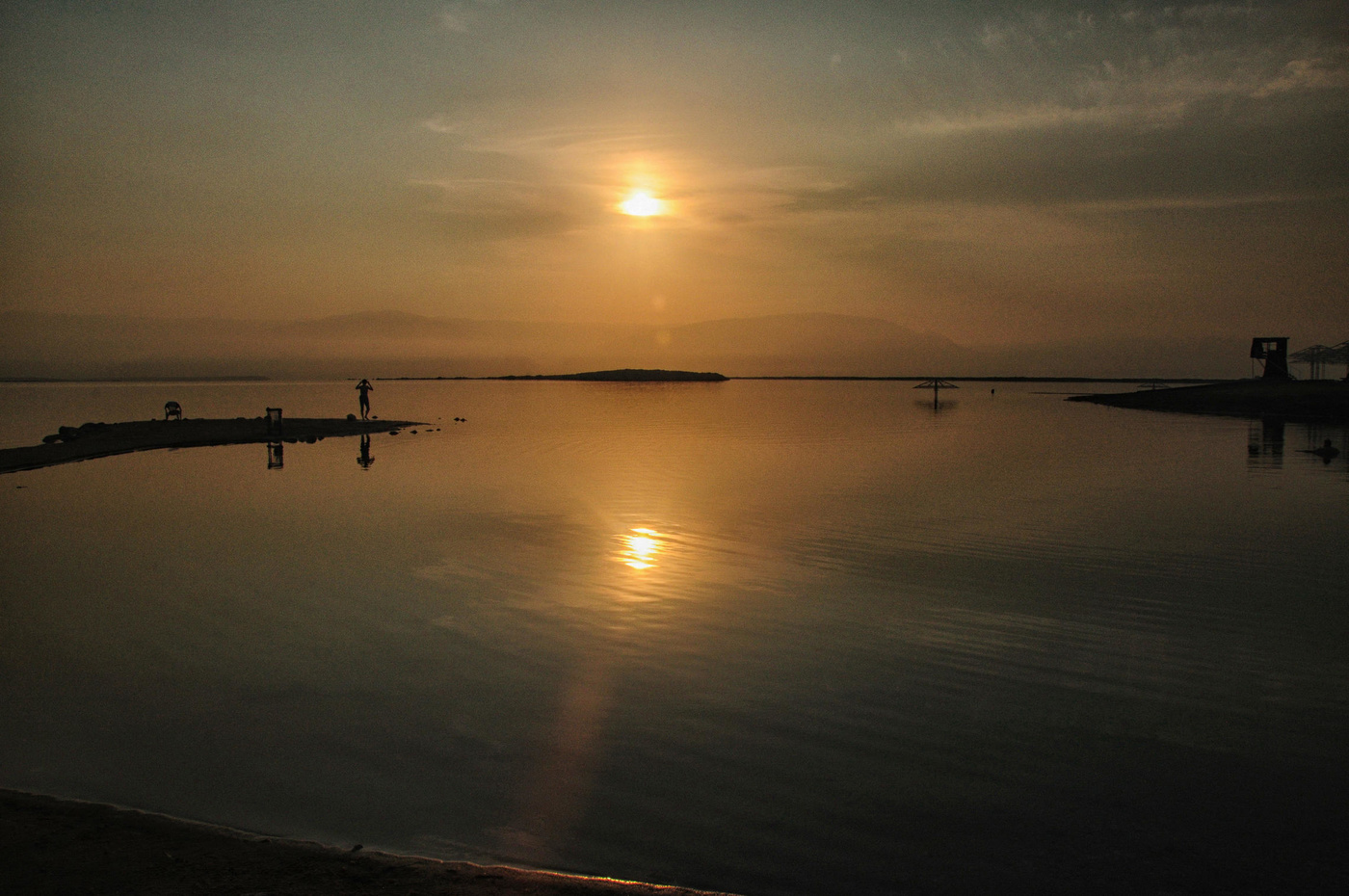 Восход на Мертвом море