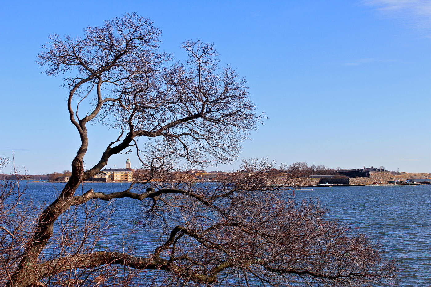 На редкость безоблачное небо...