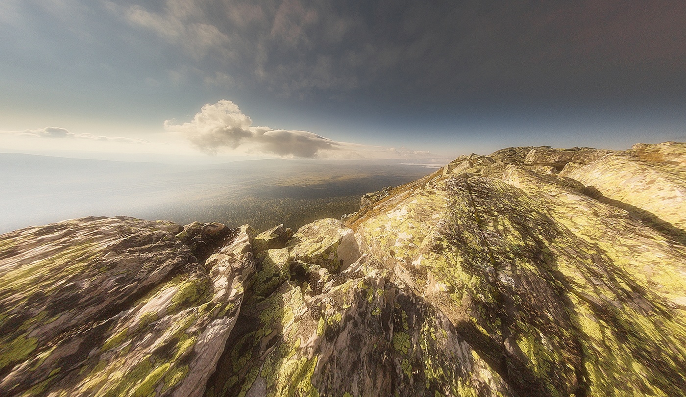 На вершине хр.Нургуш