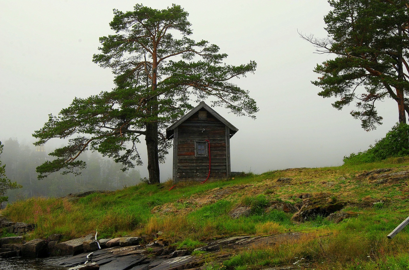 Таможенный домик Никольского скита.