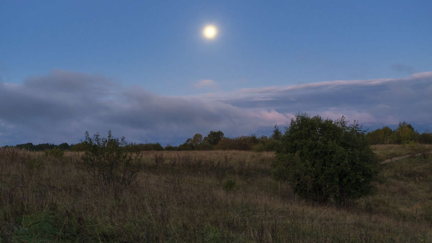 За полчаса до восхода
