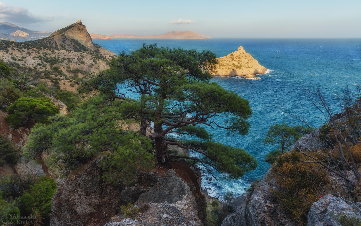 Вечер у моря...