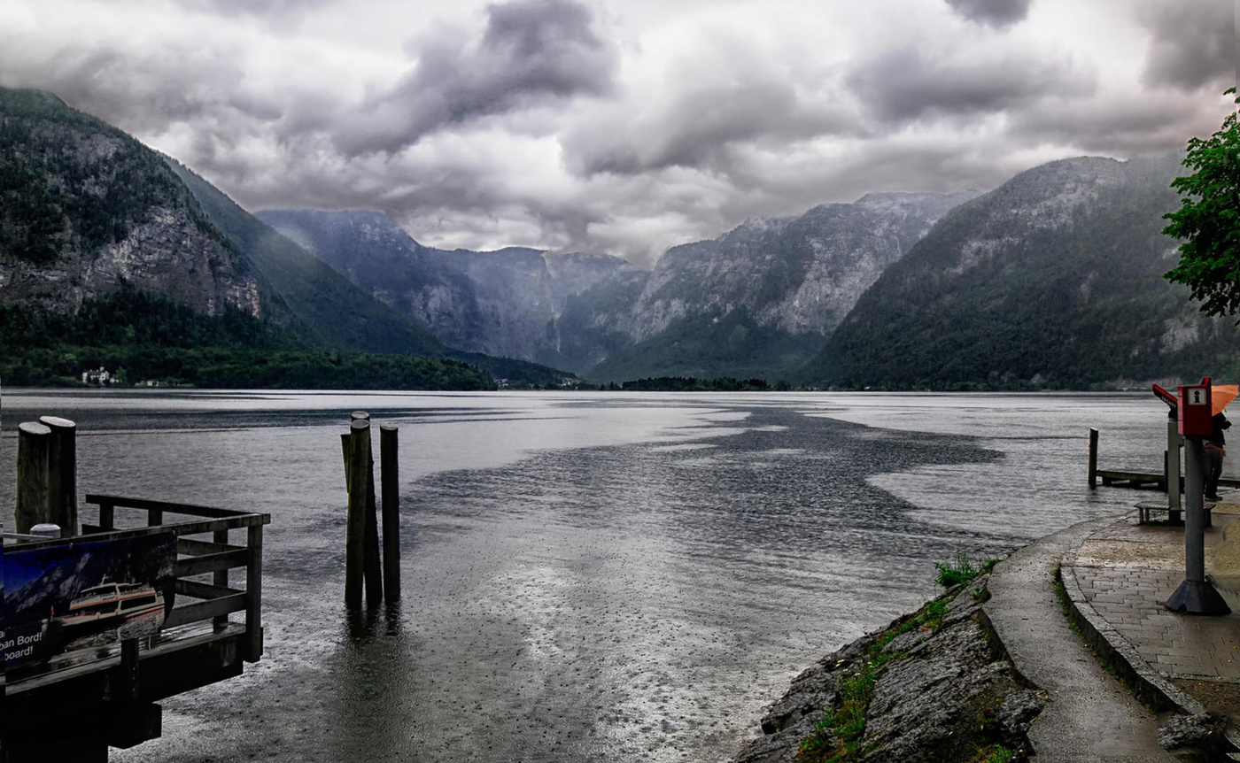 В Гальштате дождь