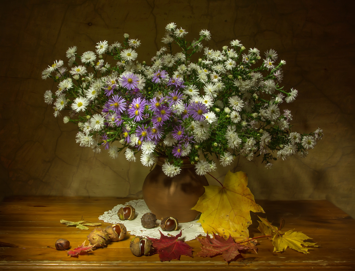 Снежинки-октябринки...