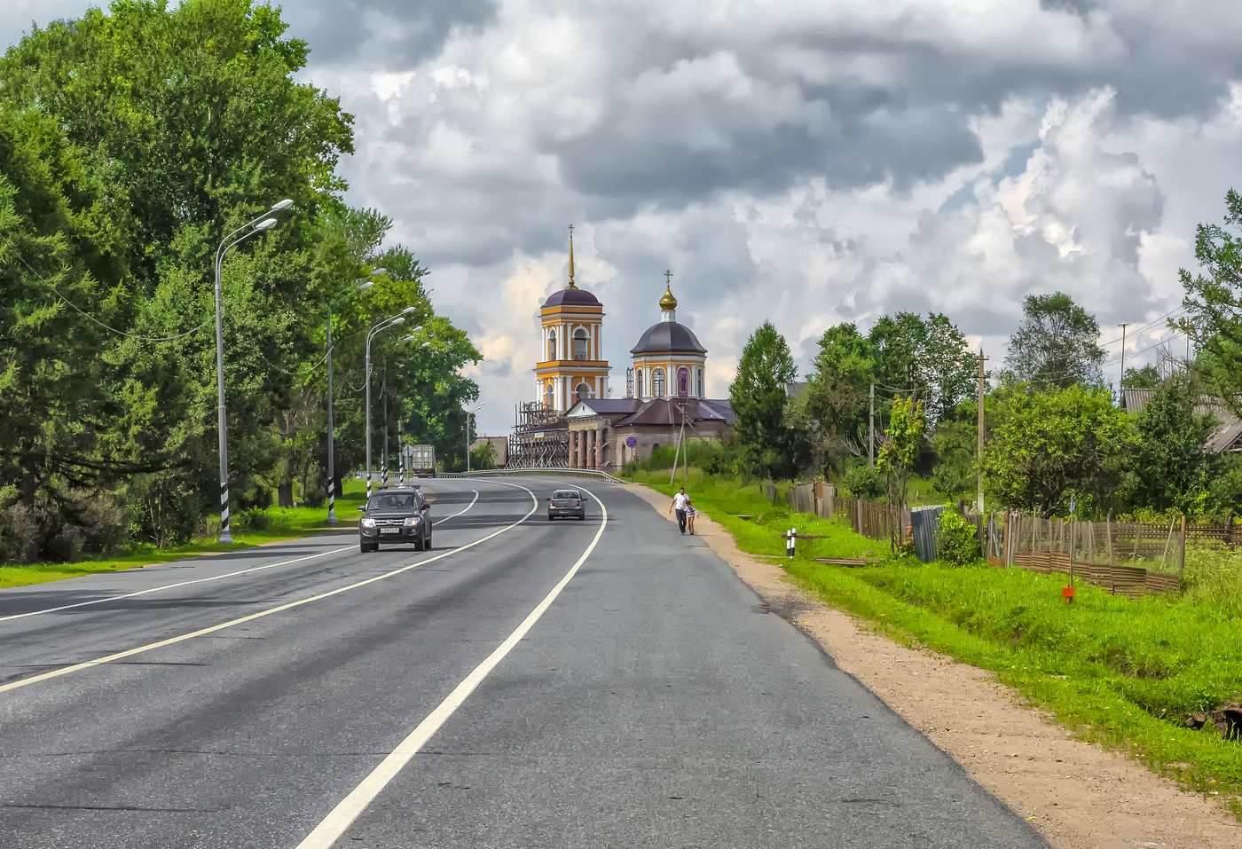 дорожный пейзаж