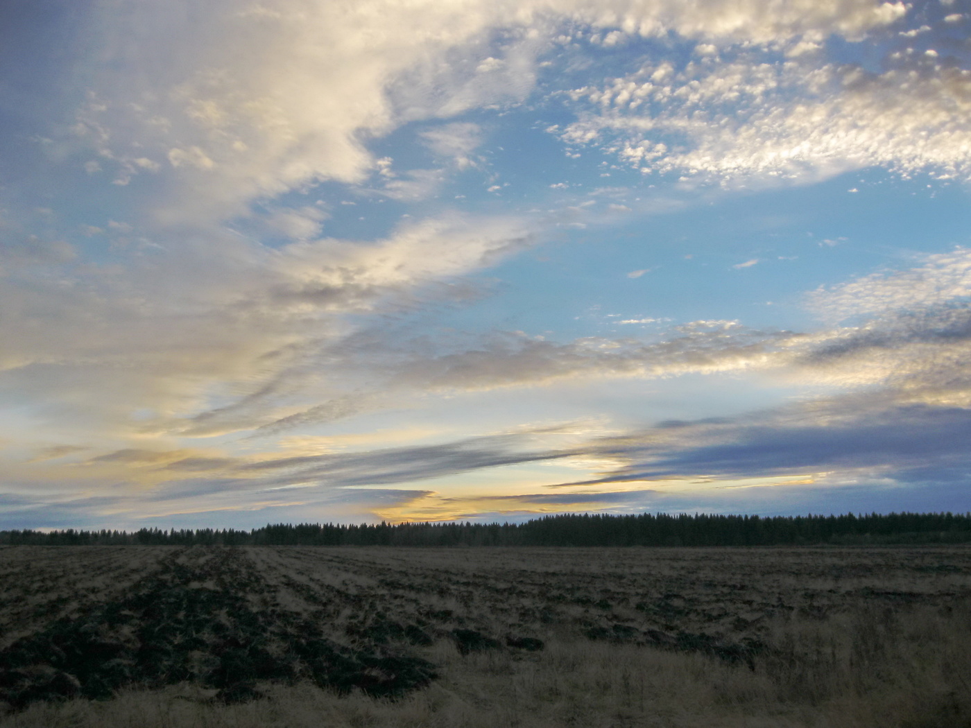 И такой октябрь.