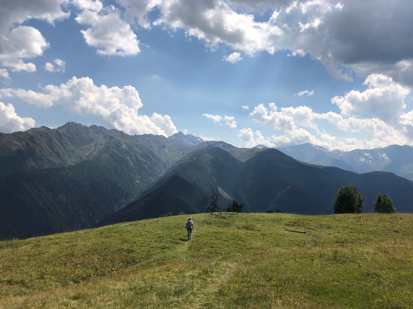 Горы Сванетии