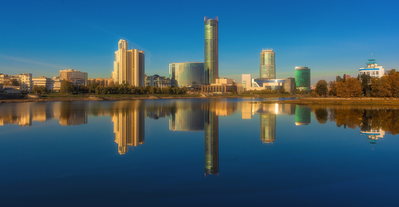 В утренних лучах