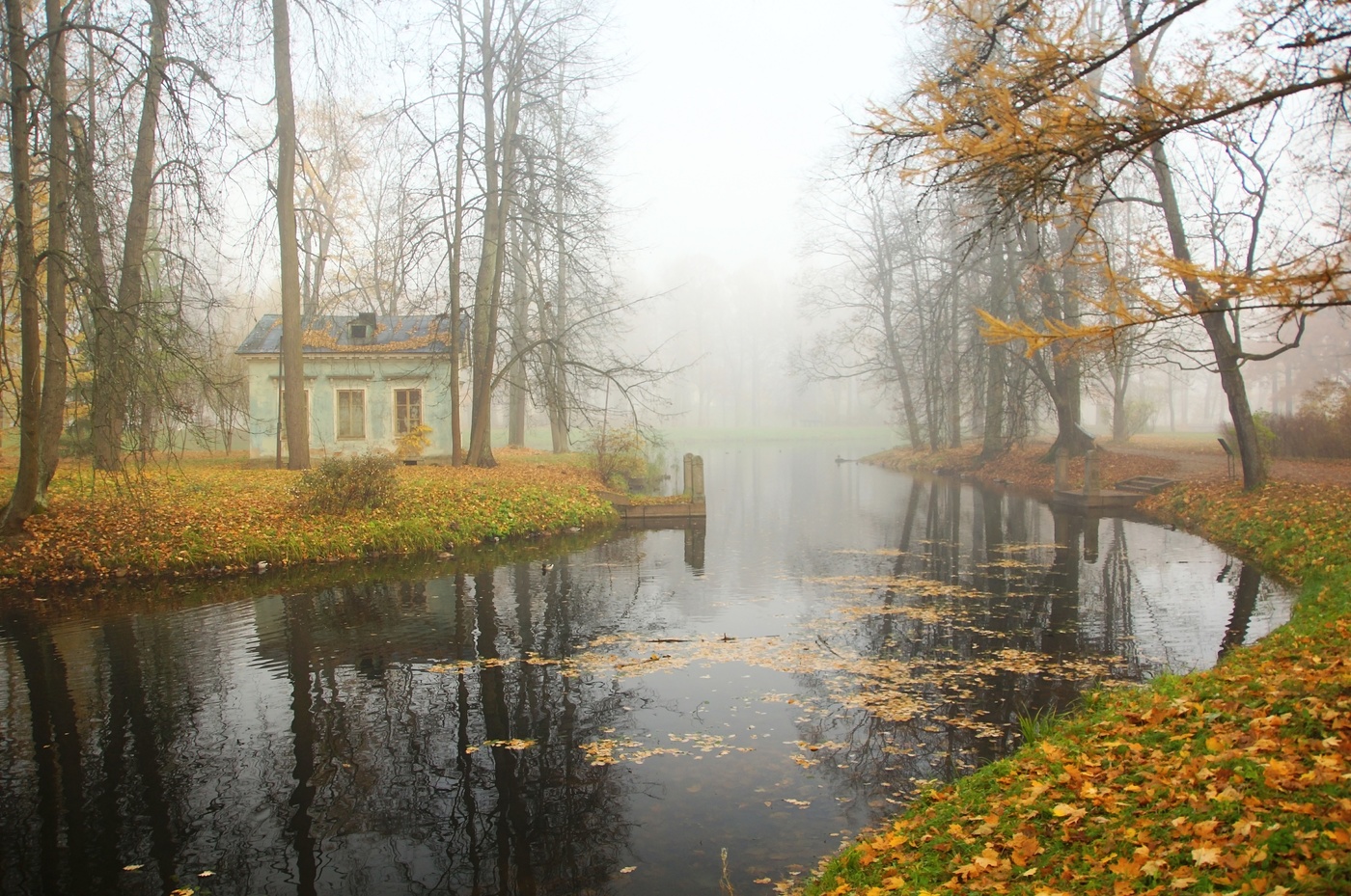 Детский пруд...