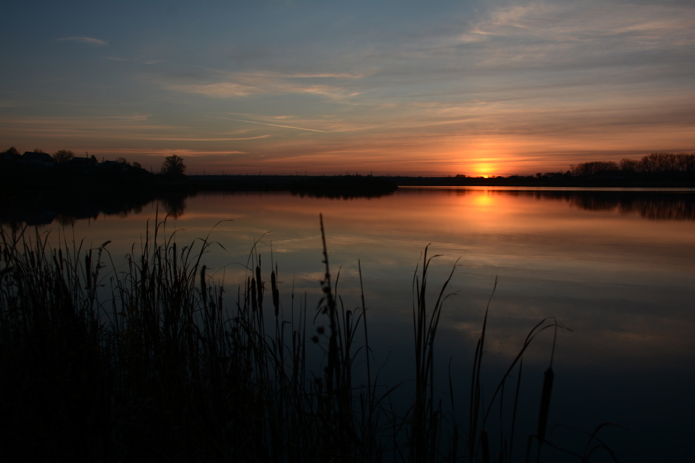 Октябрьский закат.
