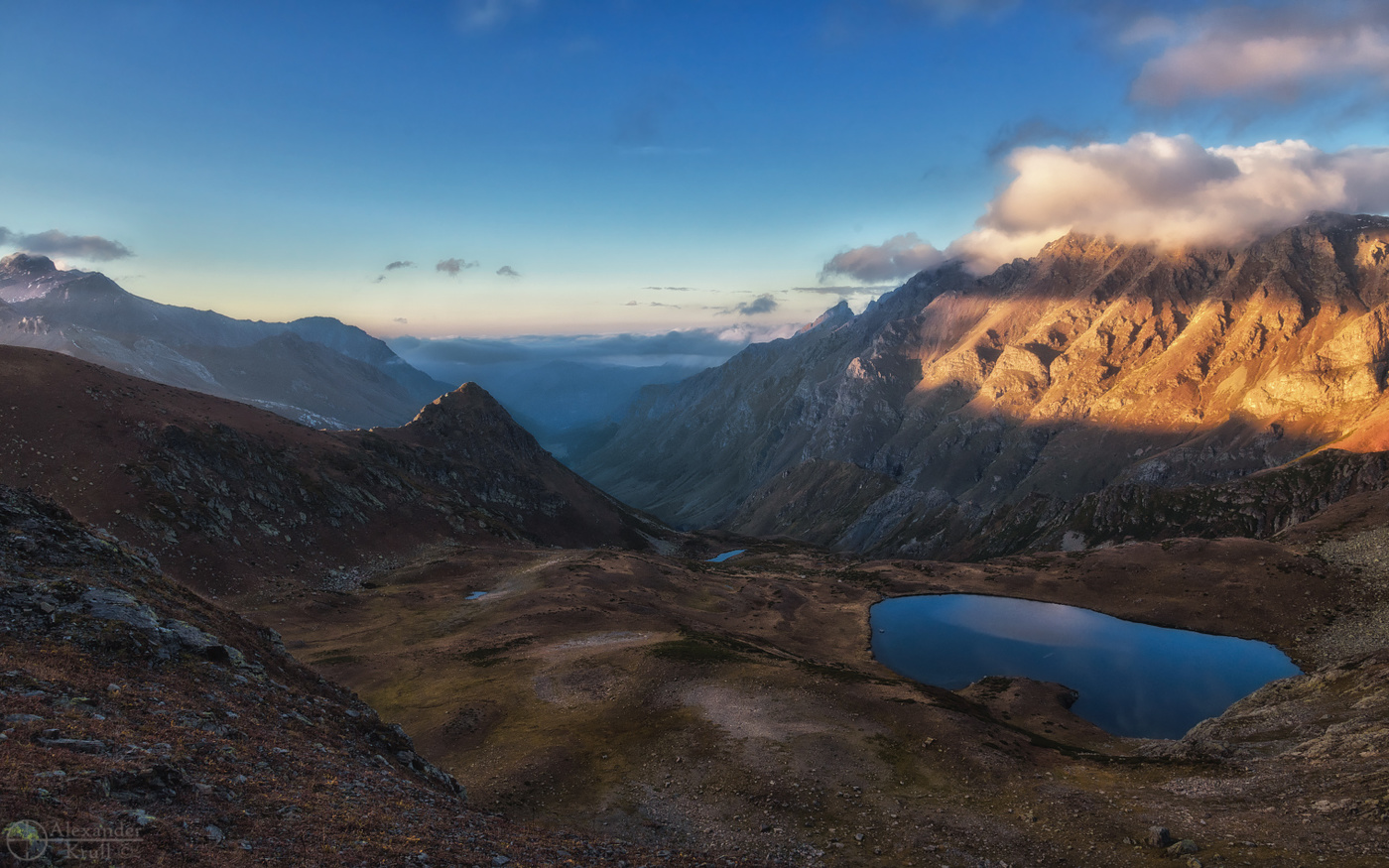 Вечер в горах...