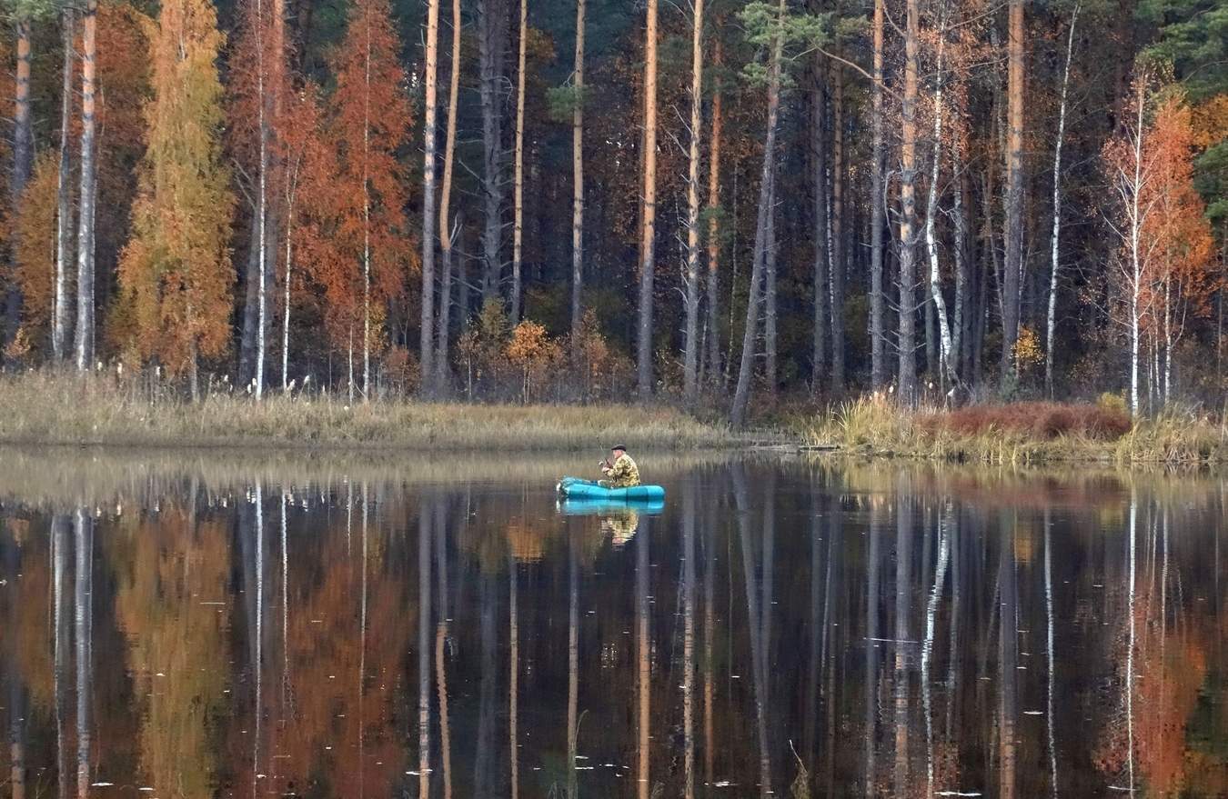 Рыбак ждёт золотую рыбку