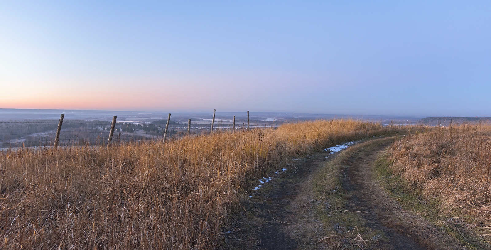 Холодный рассвет.