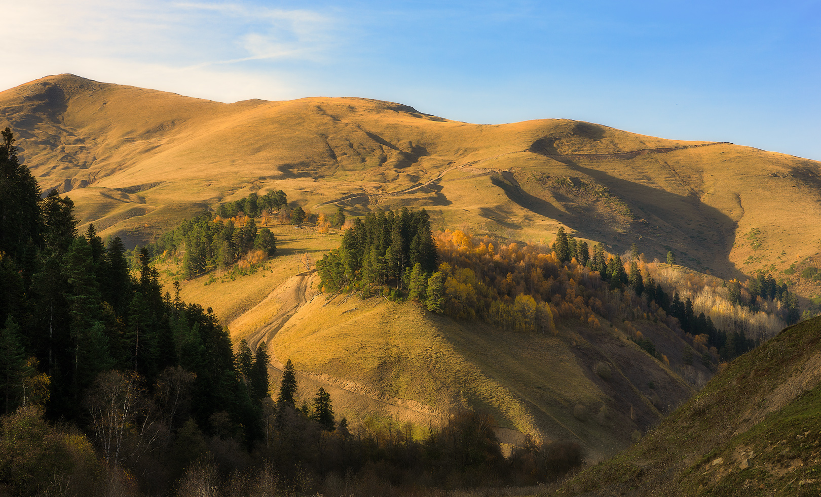 Осень на холмах