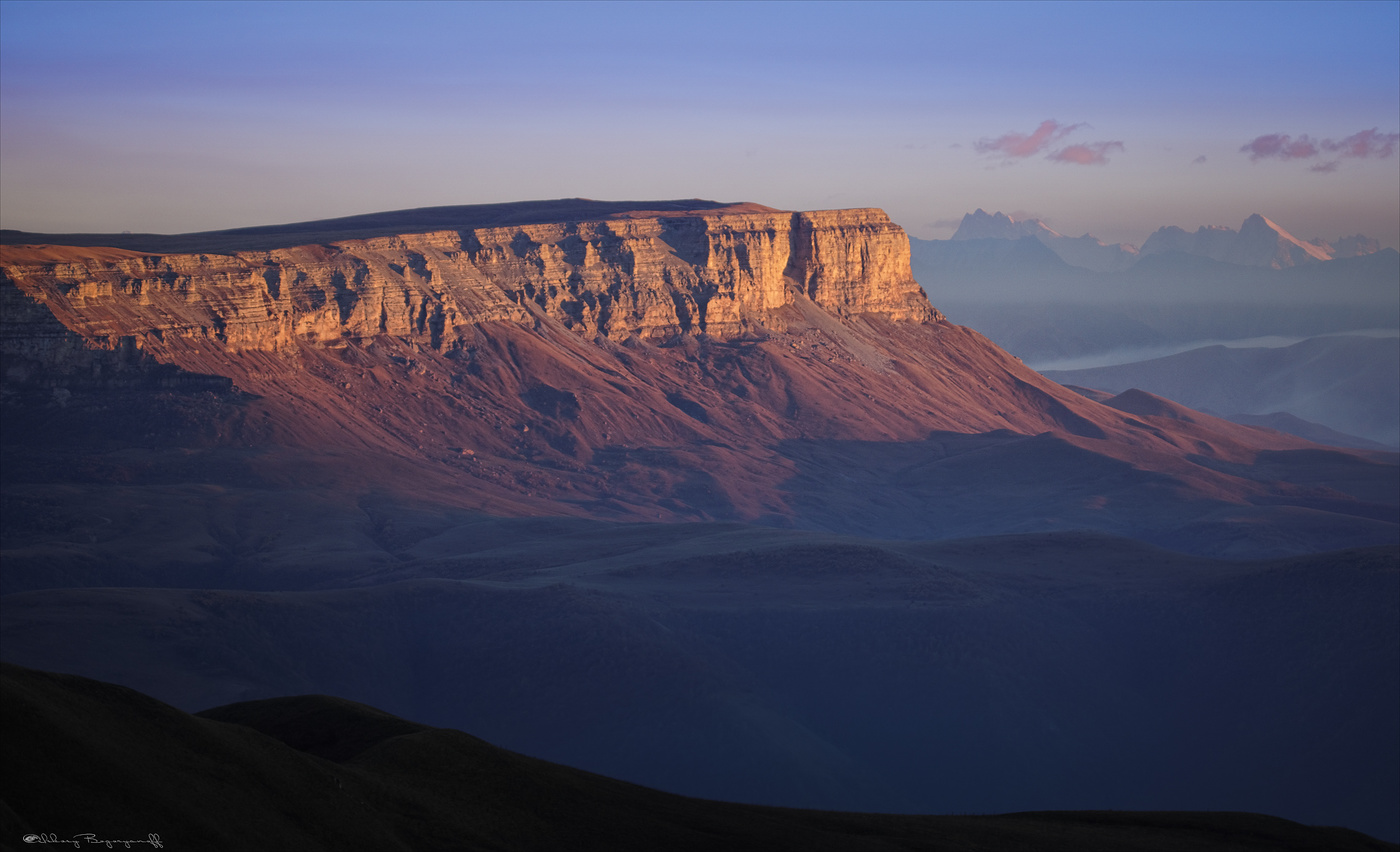 Закат на плато Канжол.