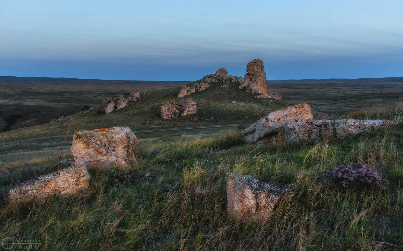 Крымская степь...