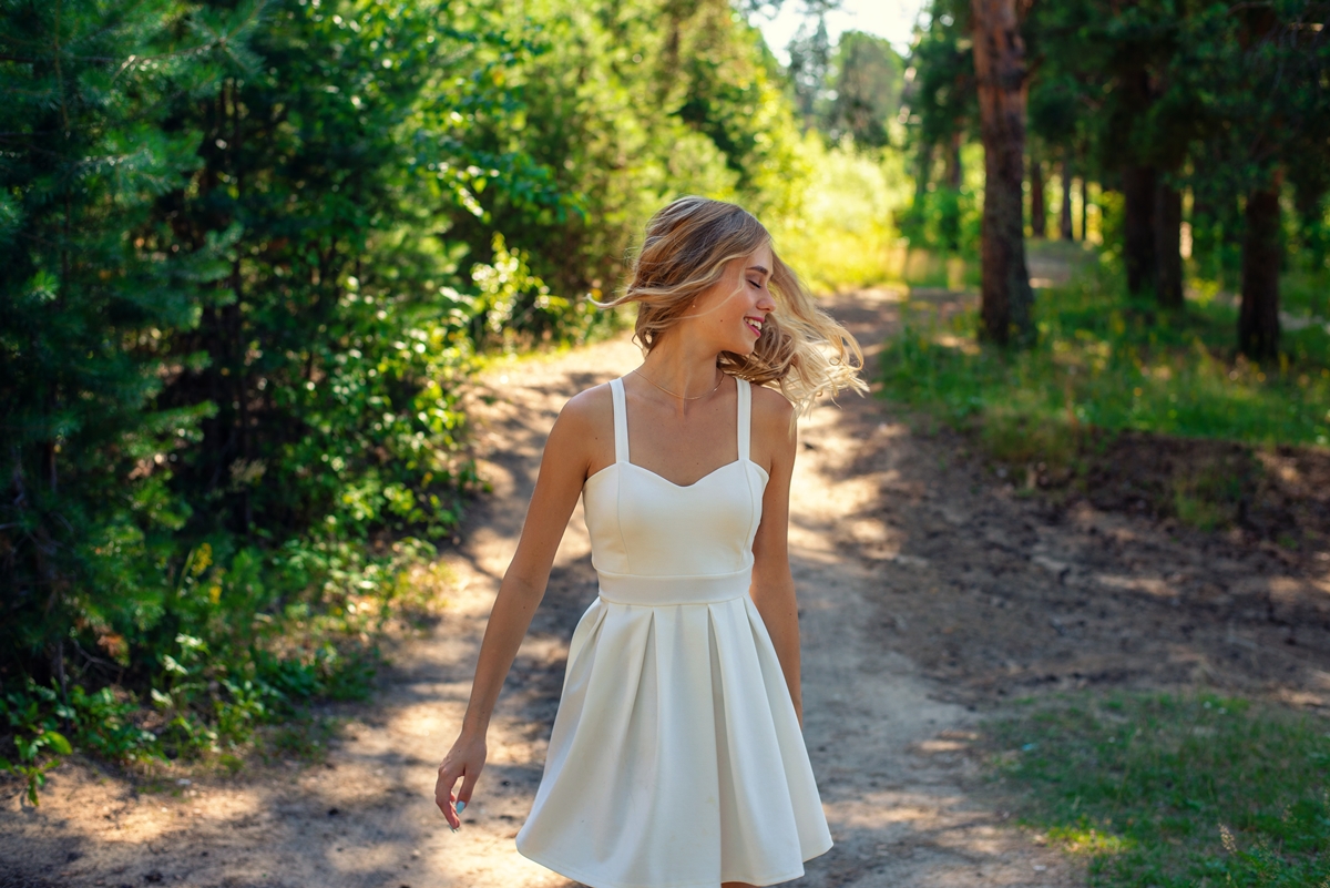 По дороге в город