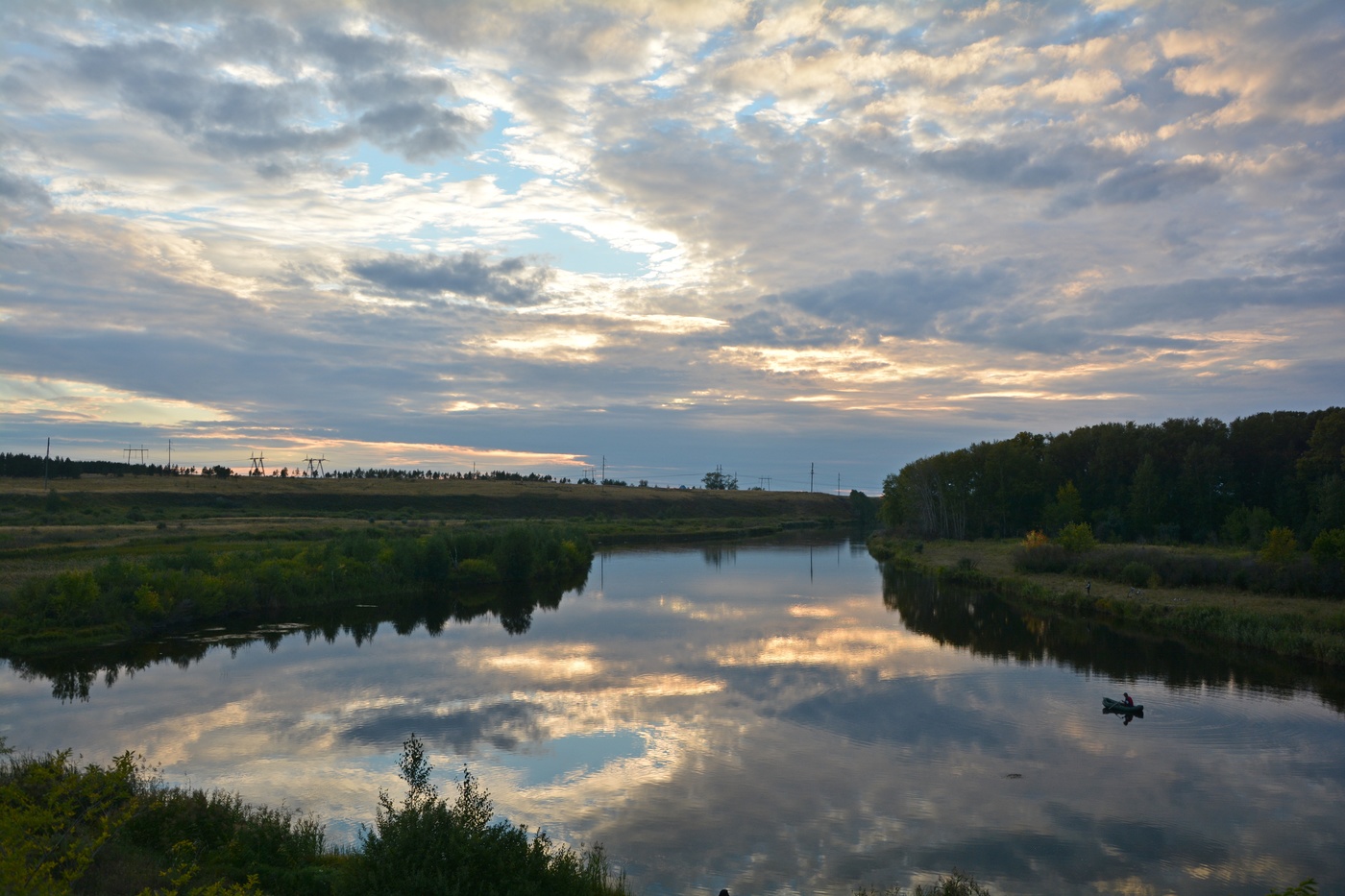Дело было вечером.