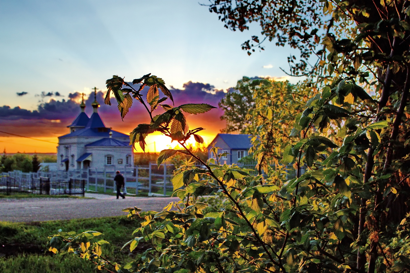 осенний закат