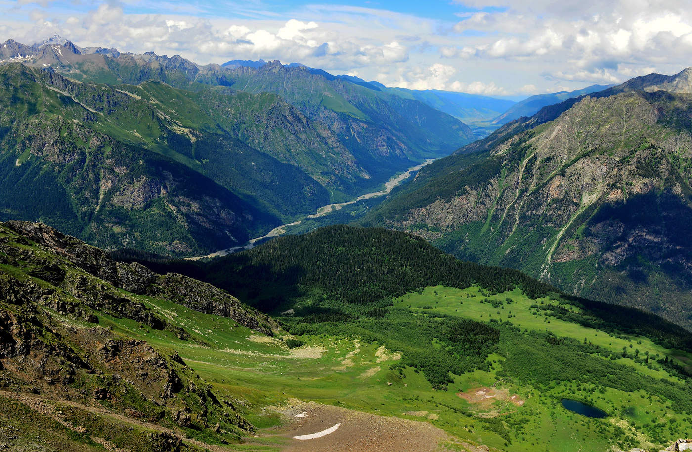 Северный Кавказ. Домбай.