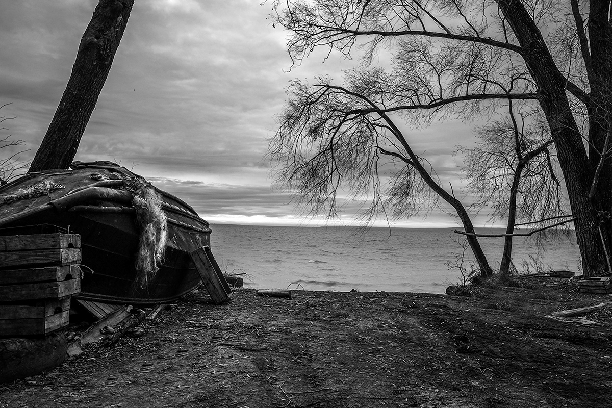 Рыбацкий стан...