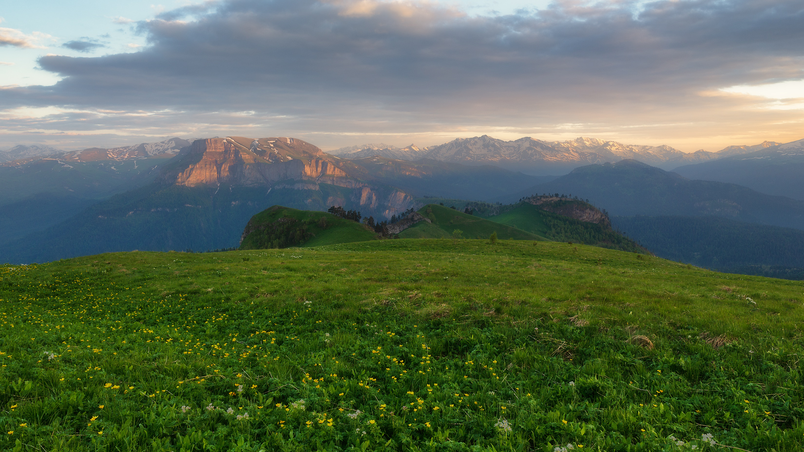 Весенним вечером