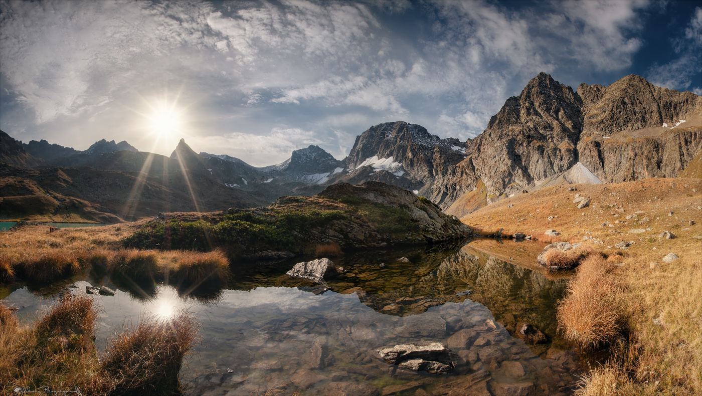 Пришла Царица Осень в горы.