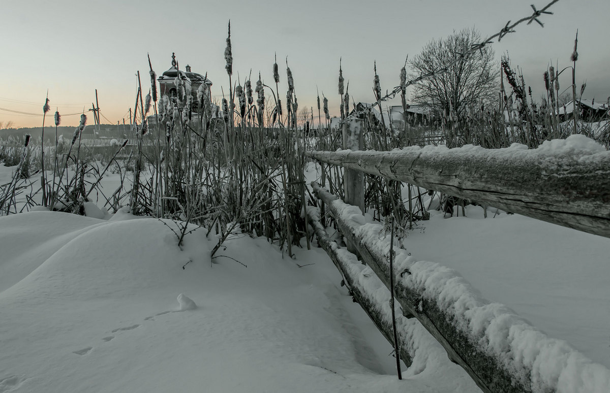 Николаевская церковь в с.Большой Кемчуг Красноярского края