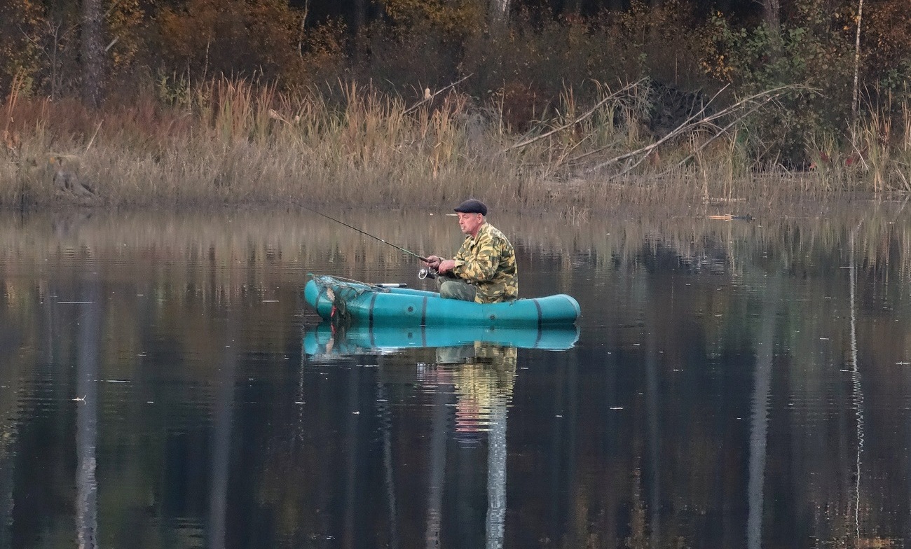 Рыбак, дядя Вася