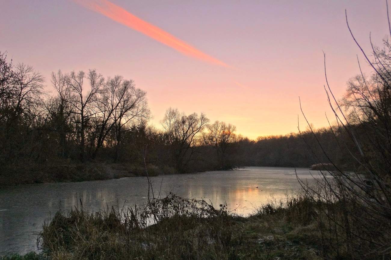 Первый лёд в ноябре