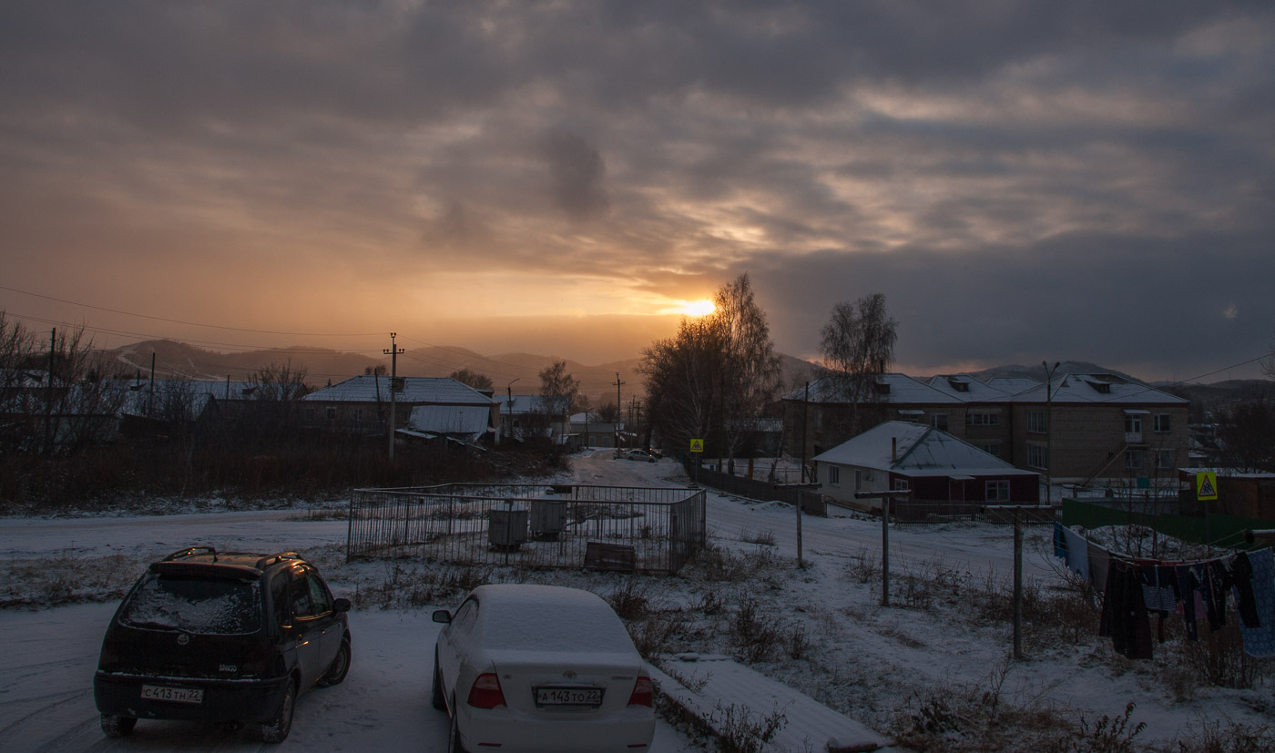Прожектор в небе