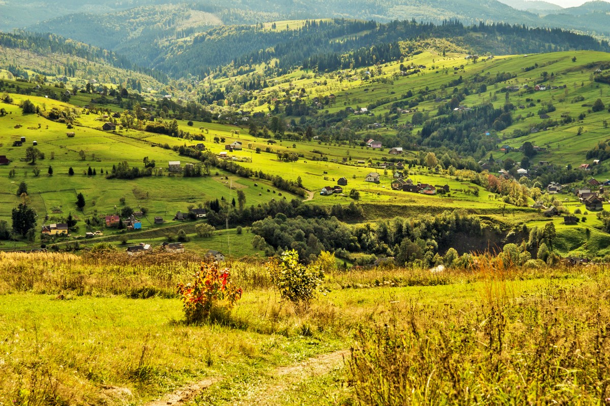 Карпатские просторы