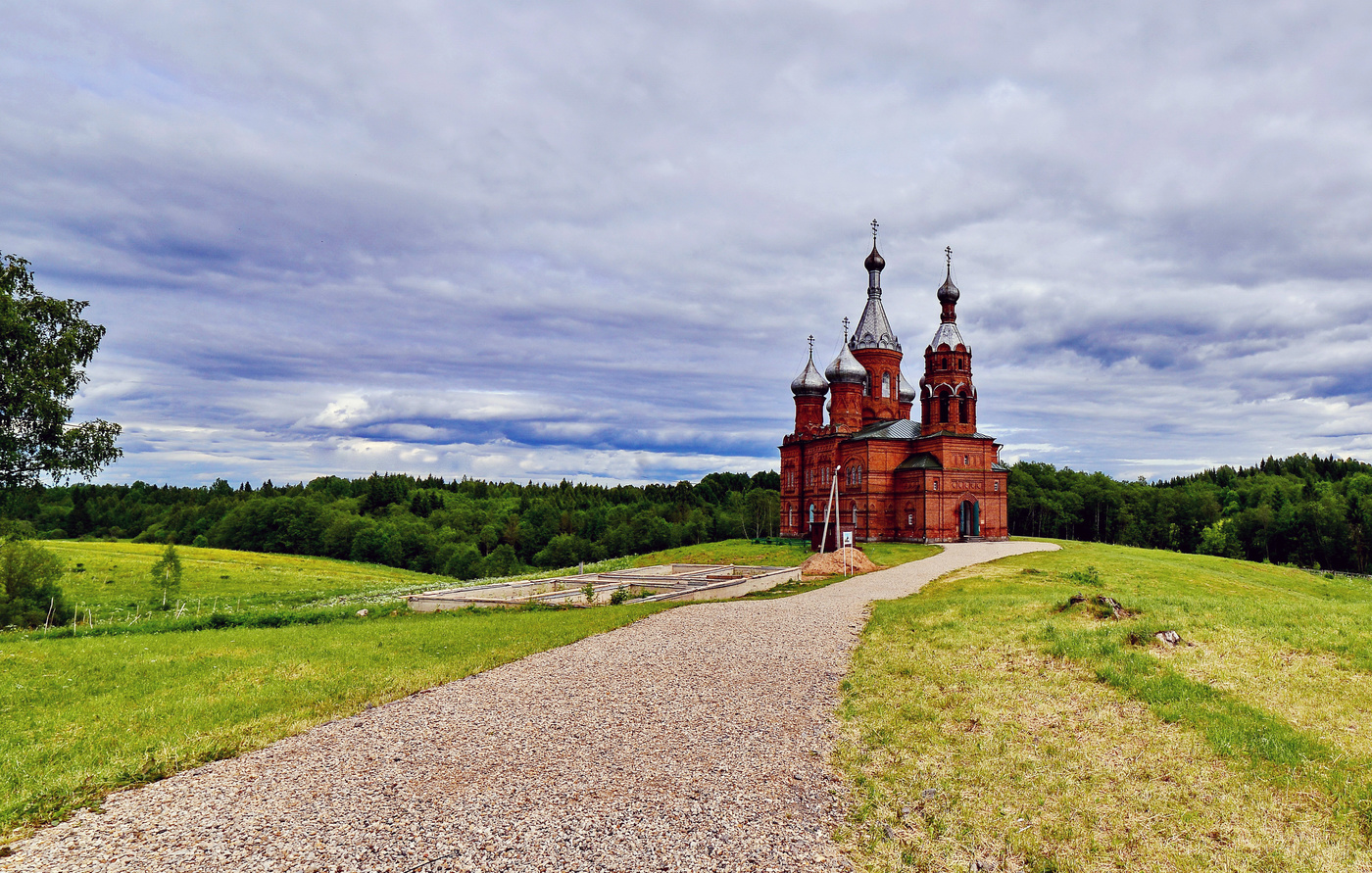 с. Волговерховье .Преображенская церковь.(1902-1920г.г.)