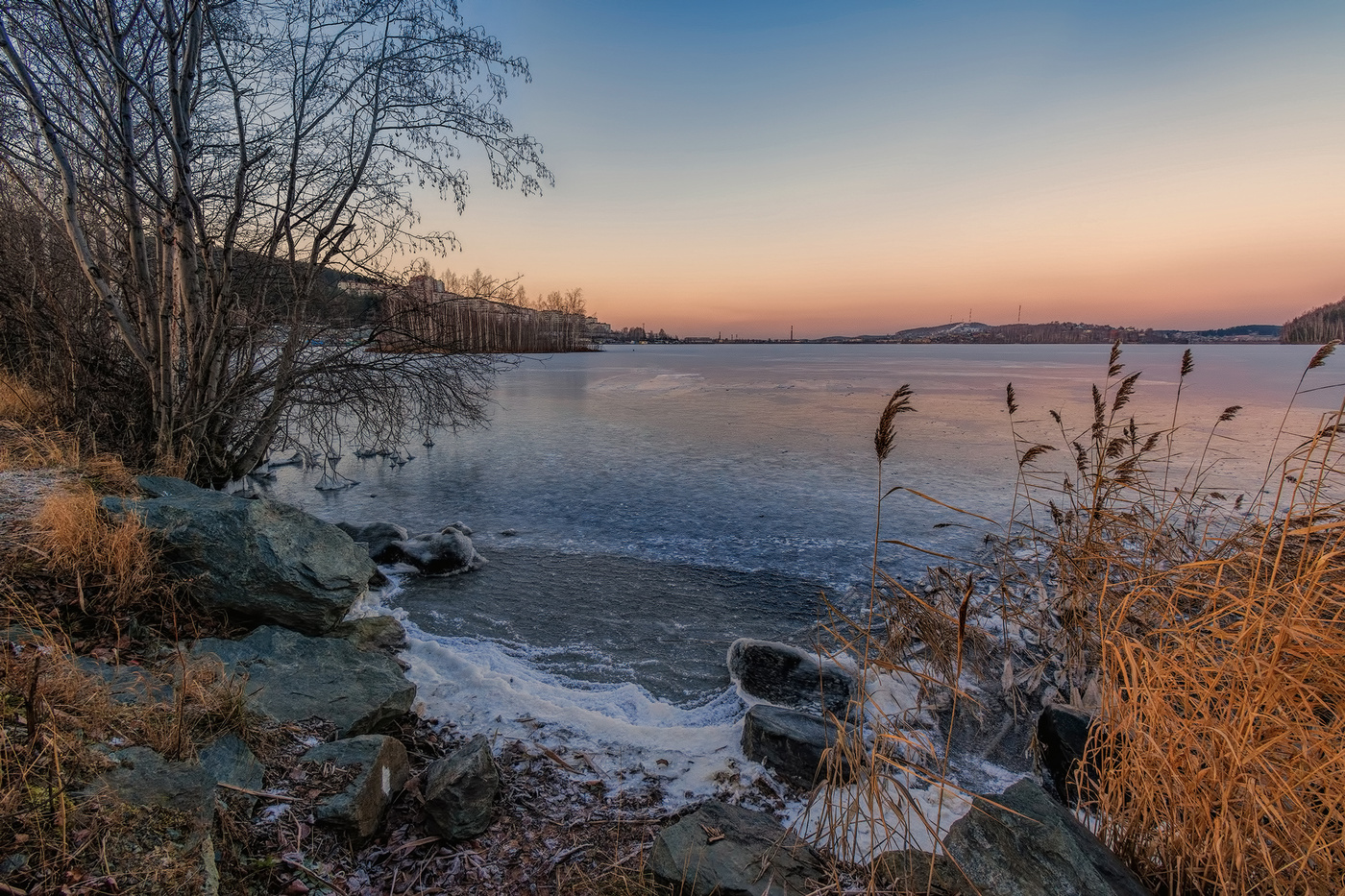 Замерзший прибой