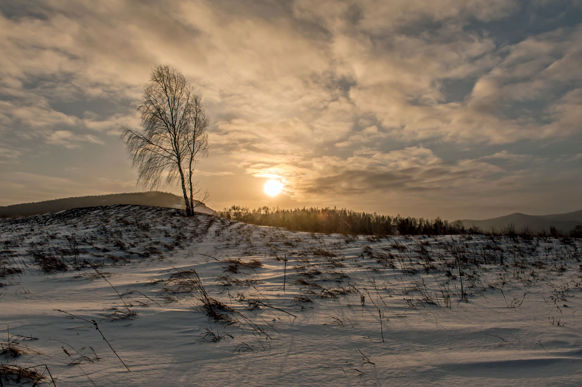 Поздний рассвет...