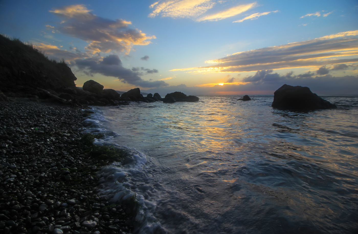 На рассвете...