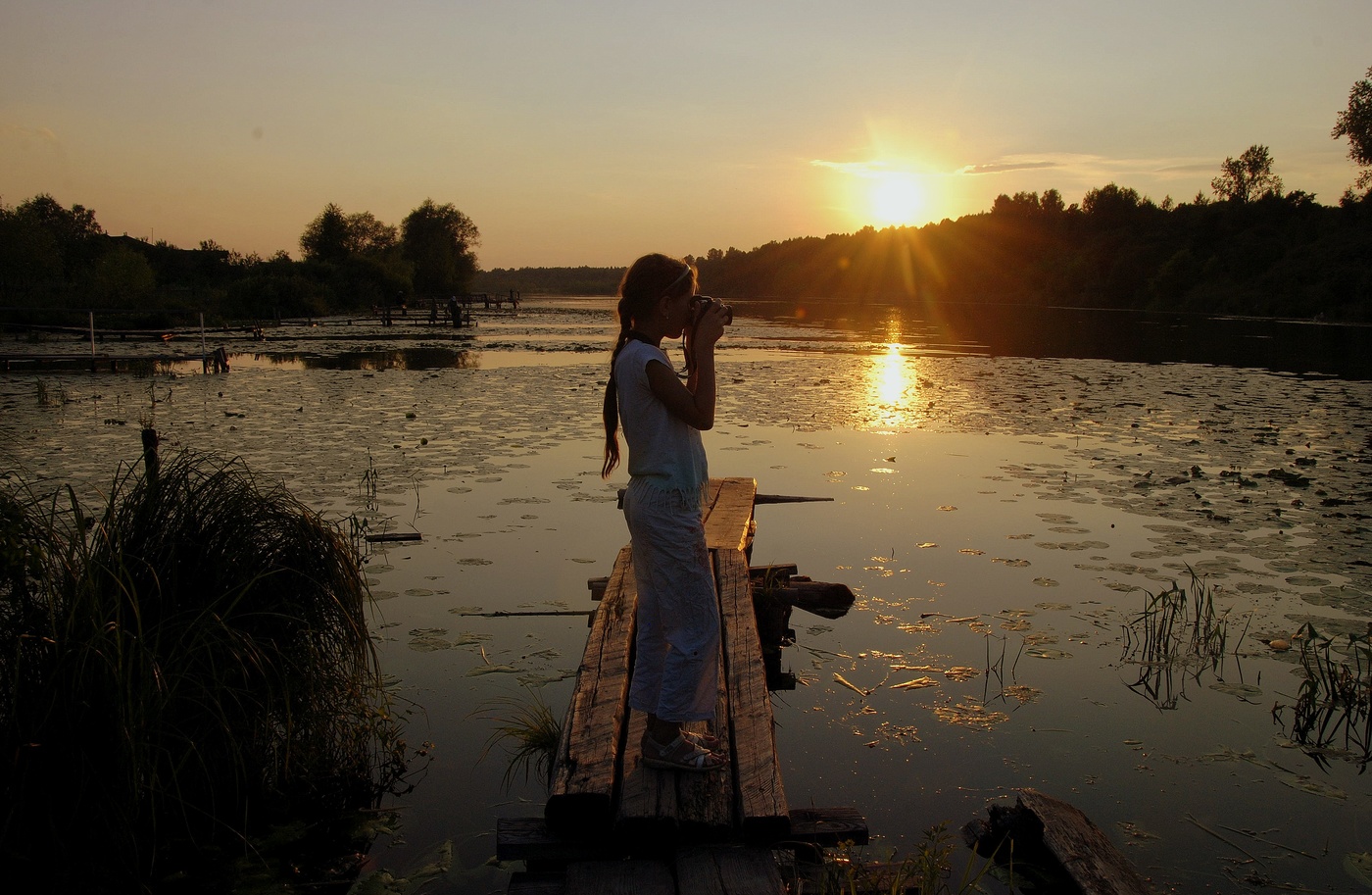 Фотографируем закат