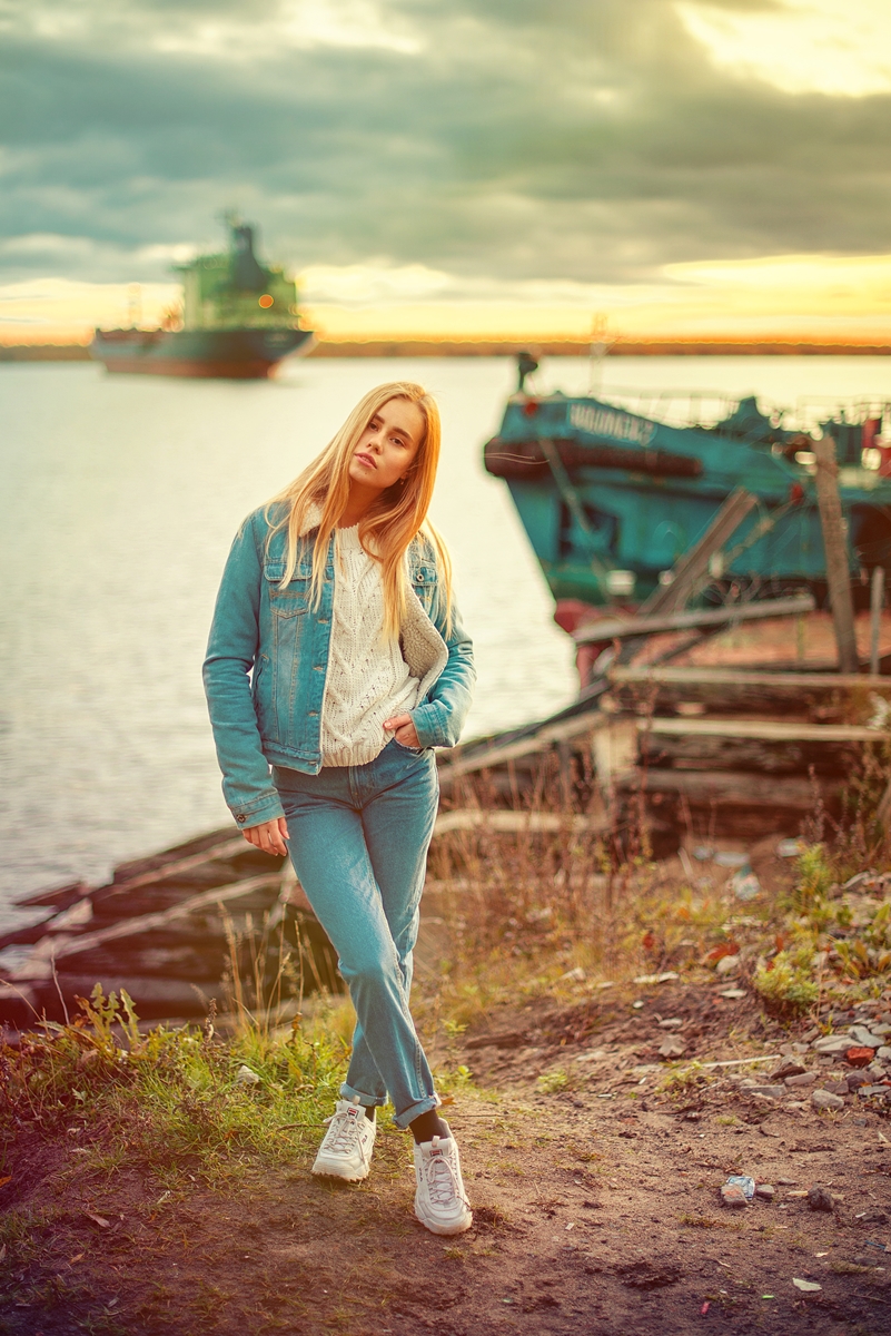 На берегу Северной Двины