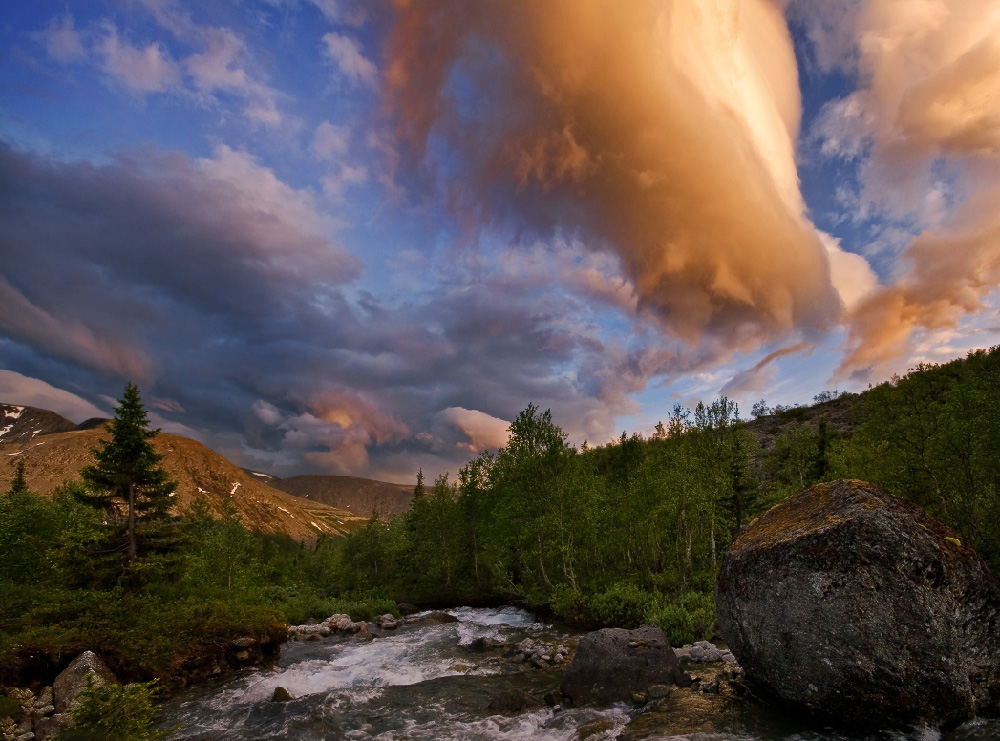 О непредсказуемости северных вечеров...